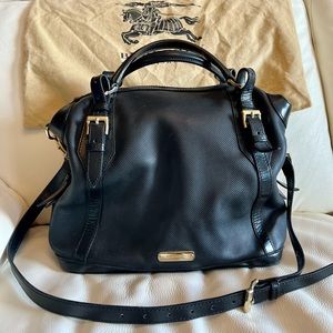 Burberry smoke check handle bag